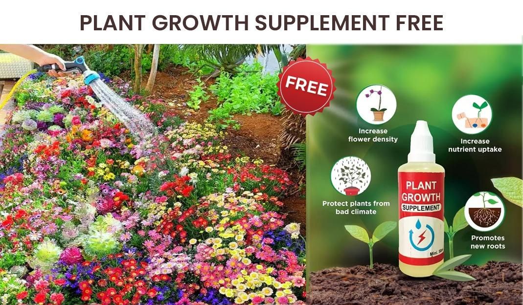 100+ Flower Seeds + FREE Plant Growth Booster